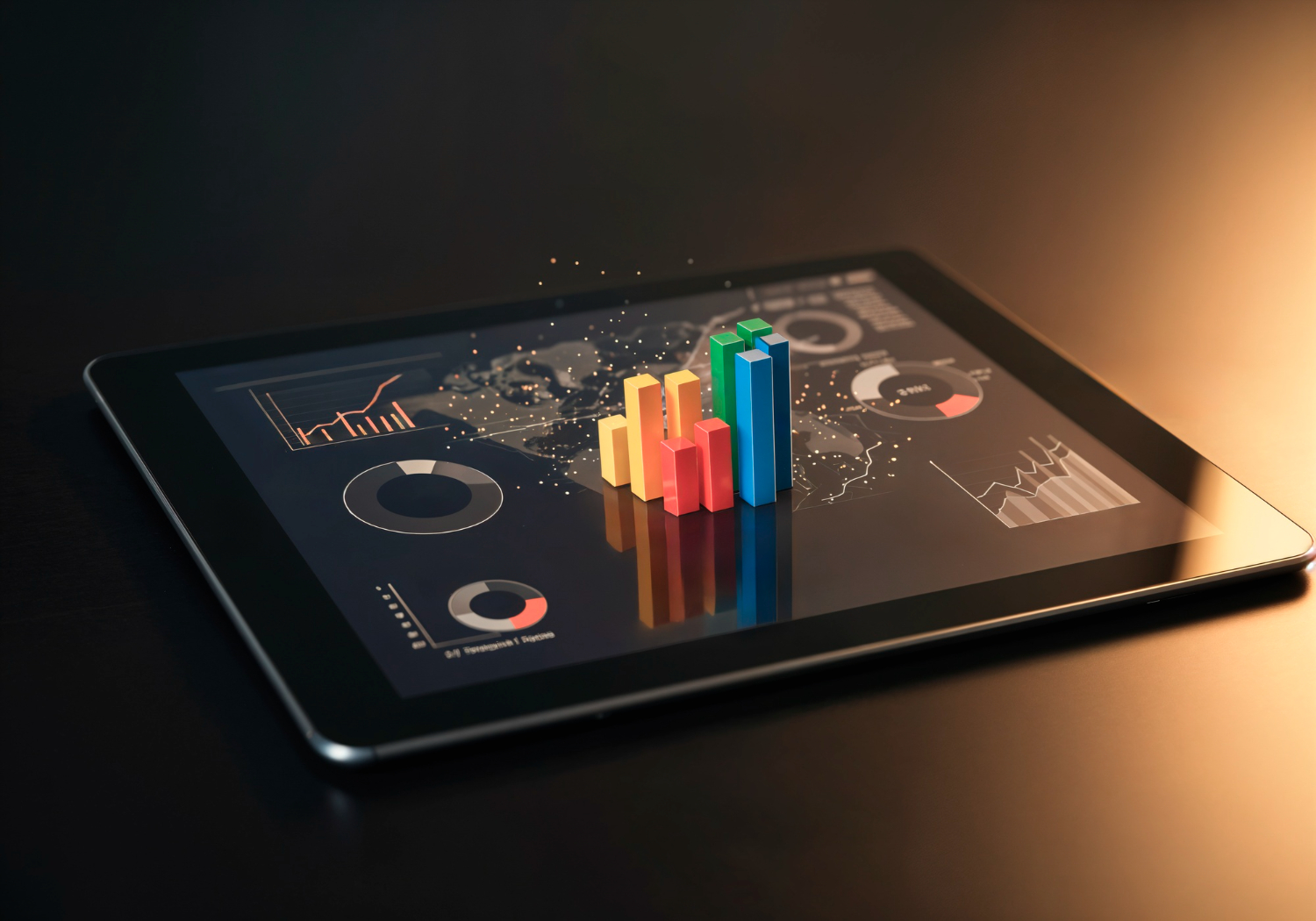 Digital analytics dashboard